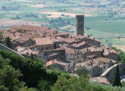 View of  Cortona, B&B, apartments