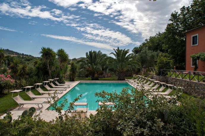 Piscina per Adulti e Bambini a Manciano 