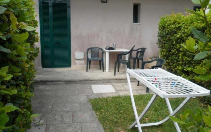 Bungalow piano terra con esterno attrezzato