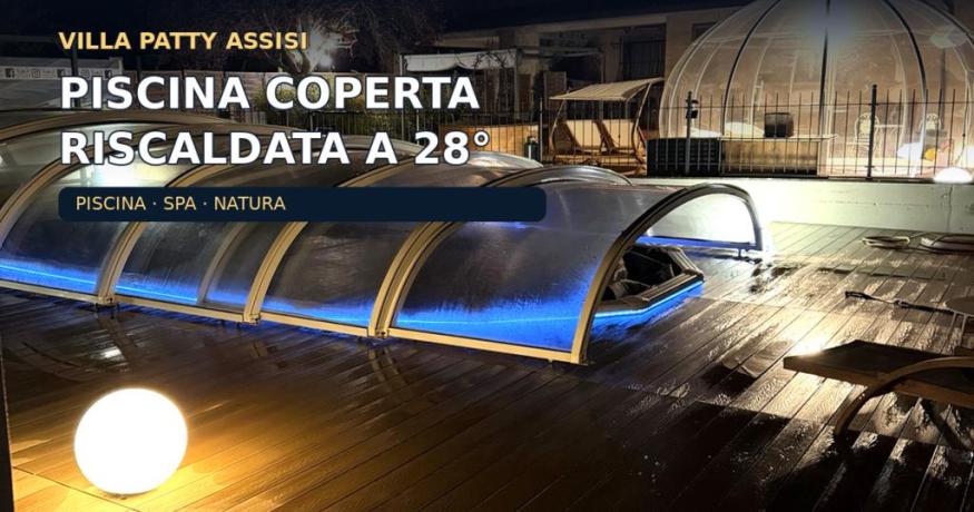 Villa Vacanza con Piscina Coperta Riscaldata 