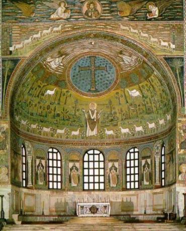 Ravenna - S. Apollinare in Classe, l’Abside.