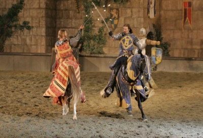 Medieval shows in Canevaworld