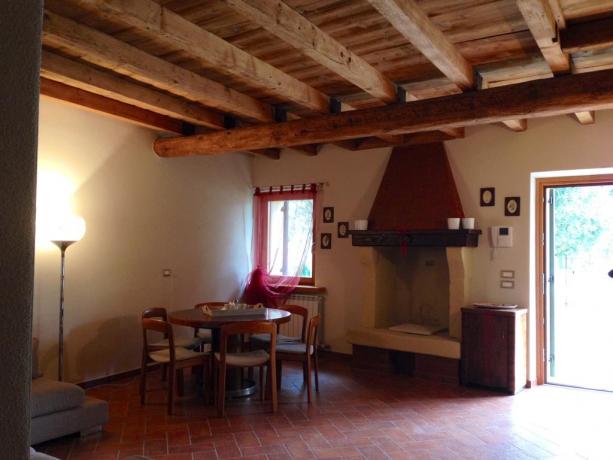 Appartamenti con camino in agriturismo a Verona