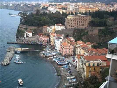 view over Sorrento