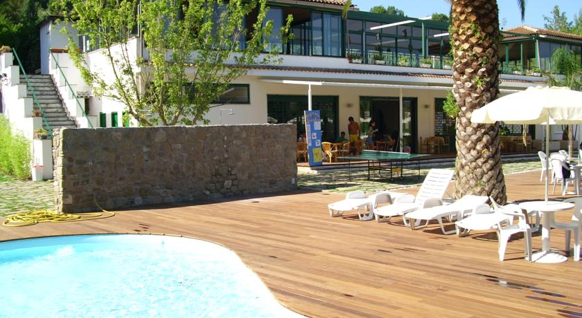 Villaggio vicino Agropoli e la baia