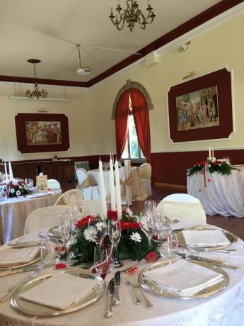 Sala cerimonie in elegante villa storica vicino Gubbio