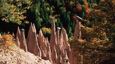 earthpyramids in brunico