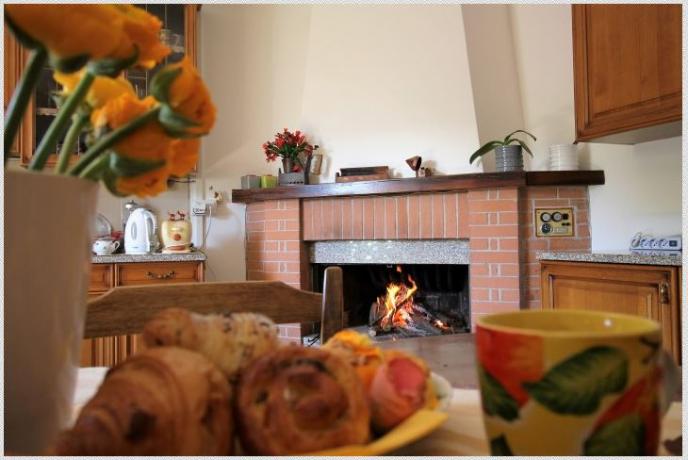 Camino in casale ideale per gruppi vicino Scheggino