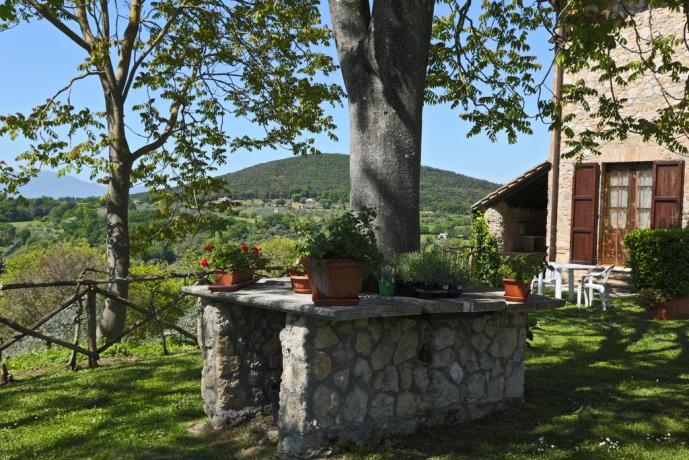 Meravigliosa vista panoramica dall'Agriturismo Podere Luchiano