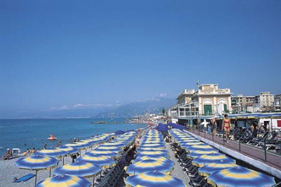 Hotel by the sea in bordighera