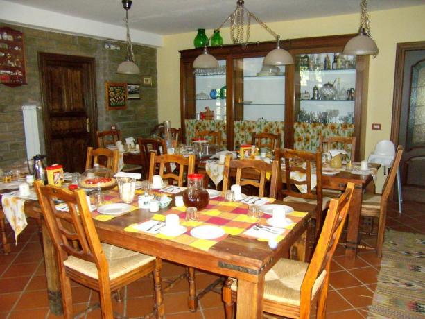 Colazione a Buffet In BB con piscina Bracciano