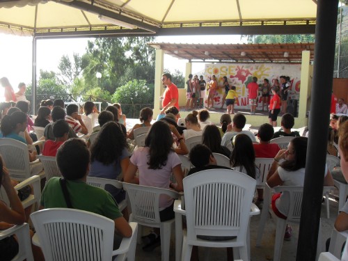animazione in villaggio dei bambini
