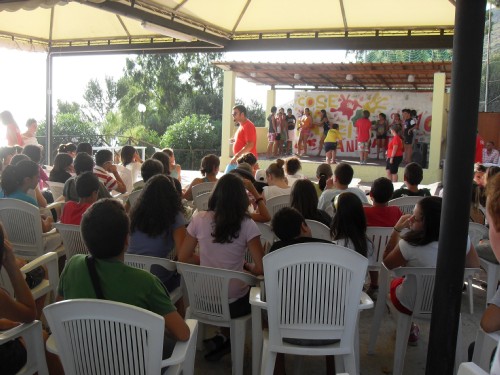 animazione in villaggio dei bambini 