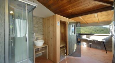 Sauna in agriturismo vicino Gualdo Cattaneo 