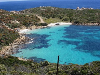 Asinara Island reached from Stintino