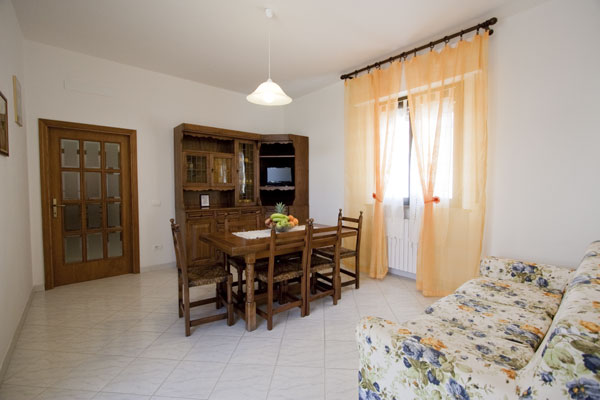 Soggiorno appartamento casa vacanze a Cortona