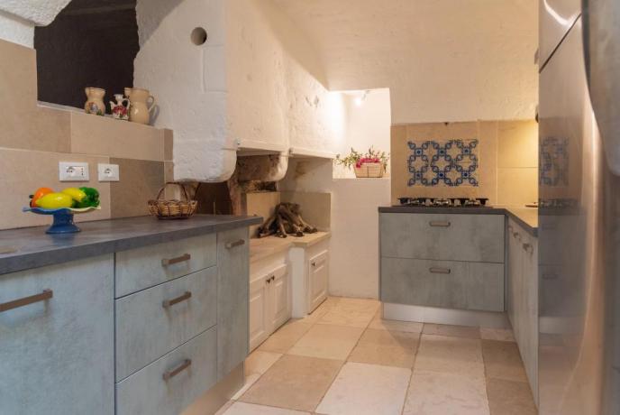 Cucina attrezzata Suite la Vista Masseria Manduria 