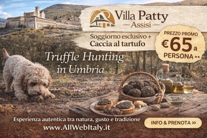 Caccia al Tartufo con Degustazione in Umbria,  by Villa Patty Assisi