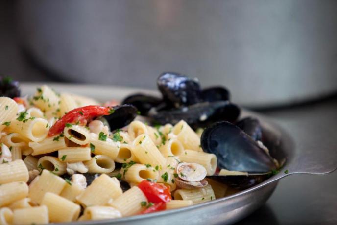 Primi piatti a base di pesce Hotel Ascoli