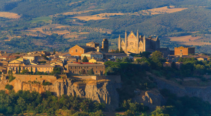 Vista su Orvieto