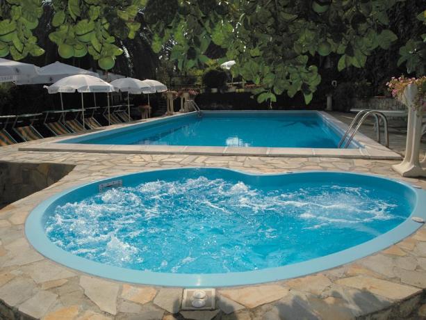 Vasca idromassaggio hotel3stelle a Imperia