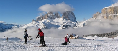 Alberghi posizione panoramica vicino a Canazei
