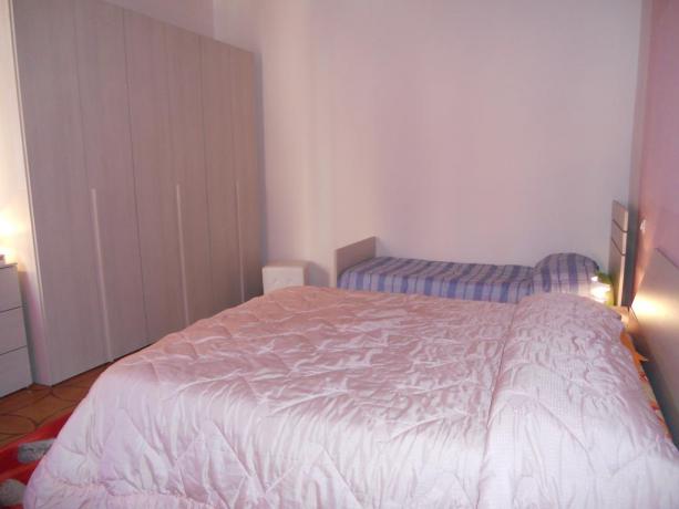 B&B vicino Cortona Camera Rosa per 3 pax