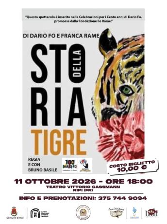 STORIA DELLA TIGRE di Dario Fo/Rame - interpretazione di Bruno Basile