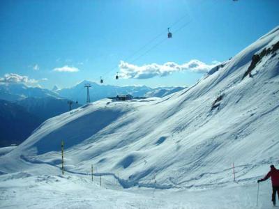 Slopes with natural or artificial snow