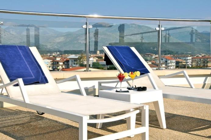 Hotel Fondi con terrazzo panoramico