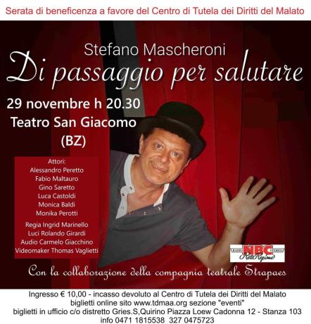 Stefano Mascheroni e Strapaes in "di passaggio per salutare"