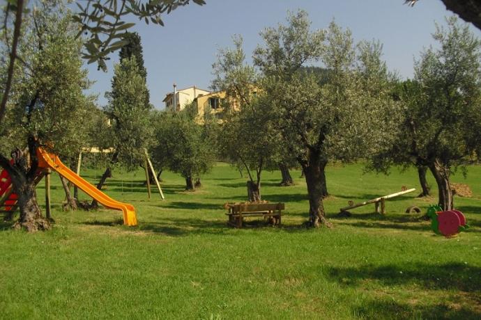Agriturismo con parco giochi bambini Fiesole