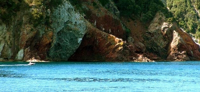 Cliffs over the sea