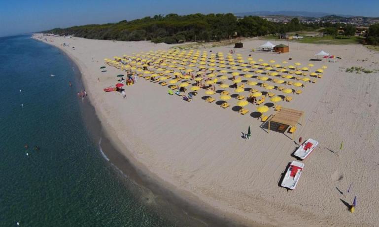 Villaggio con Spiaggia di Sabbia Calabria Botricello
