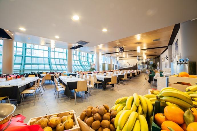 Buffet di frutta ristorante Sestriere