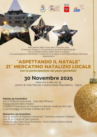 21° MERCATINO NATALIZIO DI SIGNA “ASPETTANDO IL NATALE”
