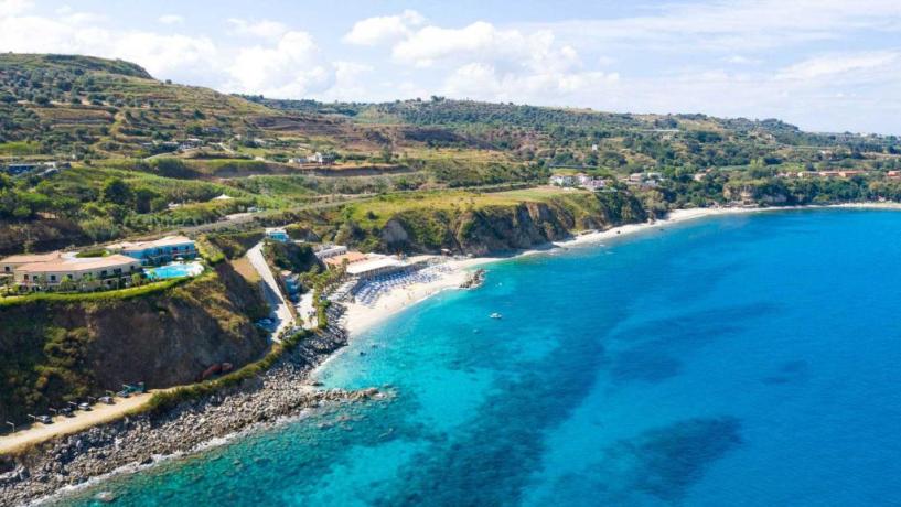 Villaggio vicino Tropea e Capo Vaticano