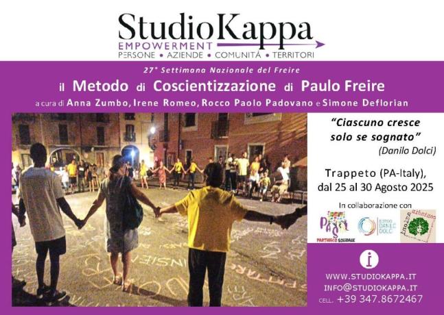 Ciascuno cresce solo se sognato - 27a Settimana Nazionale del Freire