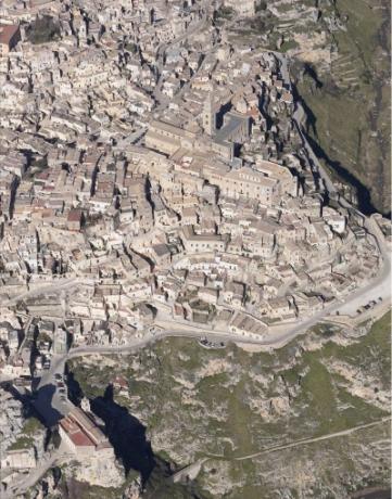 View over Sassi di Matera