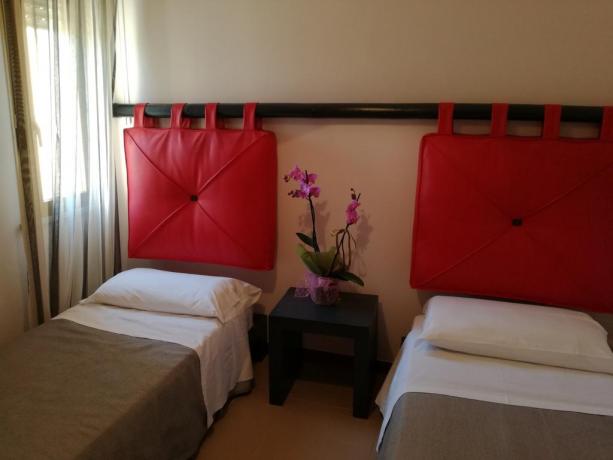 Residence Sciacca camera doppia letti singoli