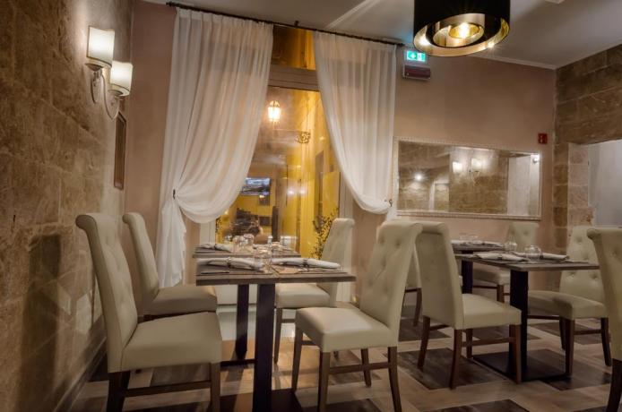 Ristorante con cucina anche vegana albergo a Lecce 