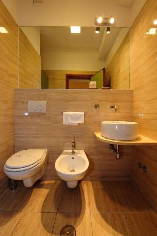 Bagno privato in Hote Assisi 