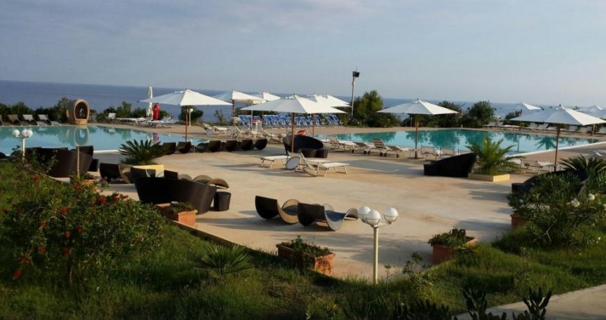 Spiaggia Privata in Villaggio sul Mare vicino Tropea 