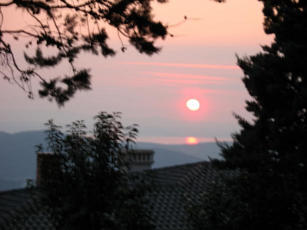 Veduta alba B&B a Corciano