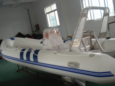 RIB520C con rollbar acciaio inox