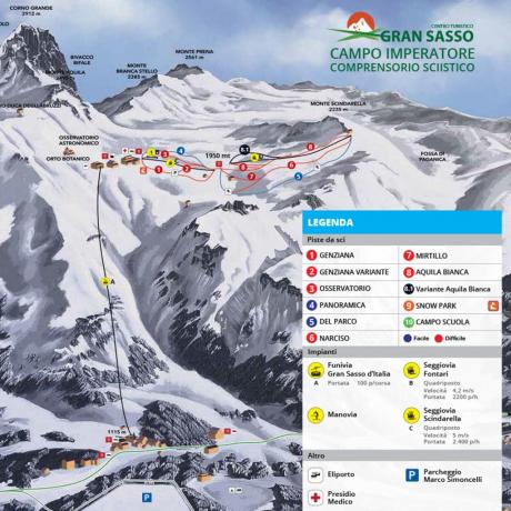 Hotel vicino piste da sci Gran sasso Aquila