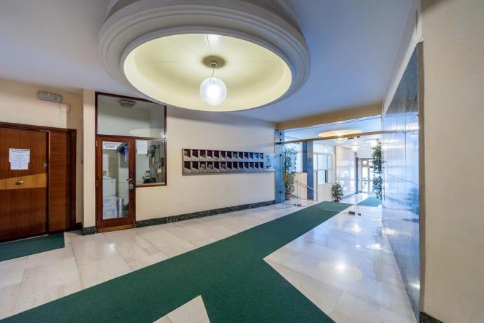 Nel centro di Roma appartamento in palazzo