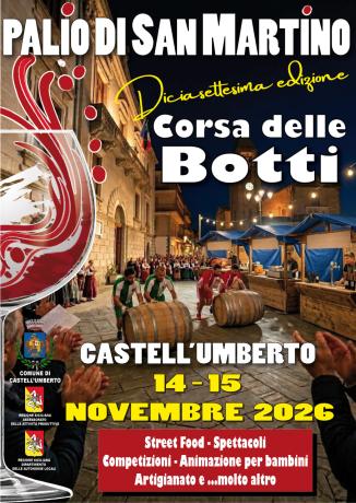 17ª EDIZIONE DEL PALIO DI SAN MARTINO ???? - CORSA DELL BOTTI