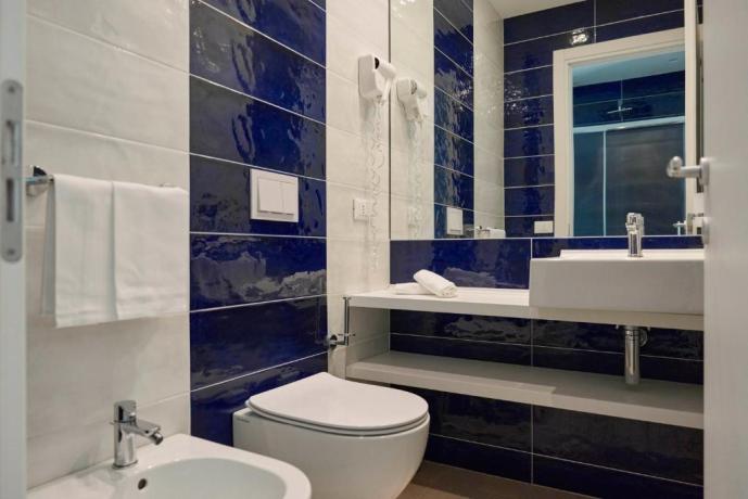 Bagno privato in Camera Vista Mare