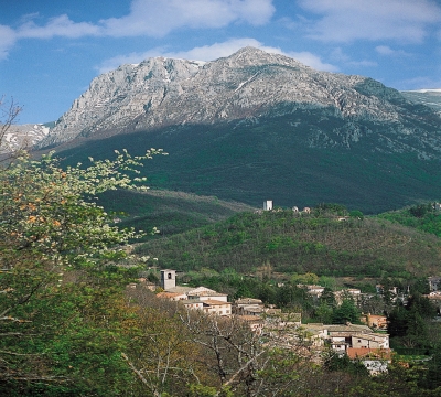 Una veduta di Ussita